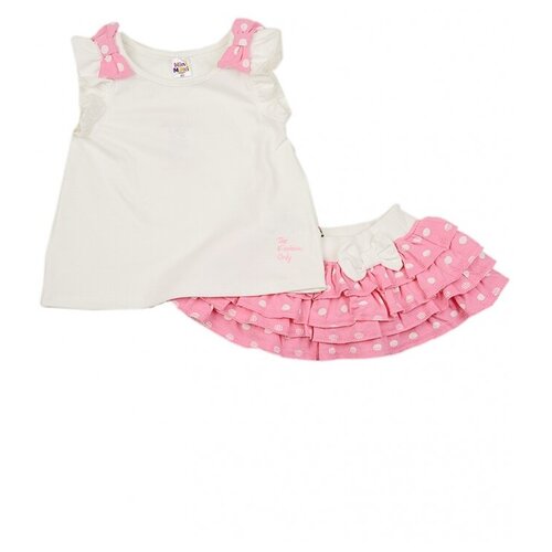 Комплект одежды Mini Maxi, размер 80, розовый