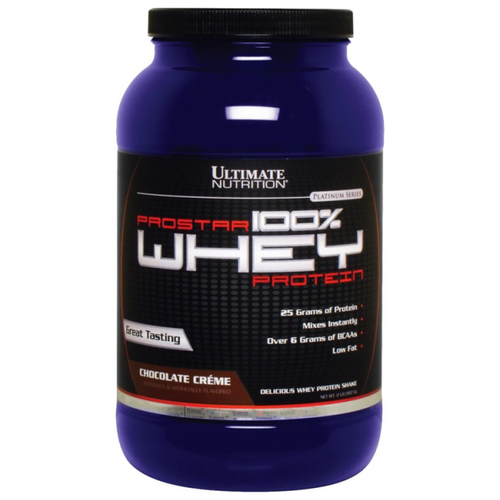 Ultimate Nutrition 100% Prostar Whey Protein 908 г (натуральный)