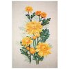 Набор для вышивания Желтые хризантемы - изображение