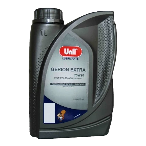 Масло трансмиссионное GERION EXTRA GL-4/5 75W90 синт.1л UNIL 5420007009915