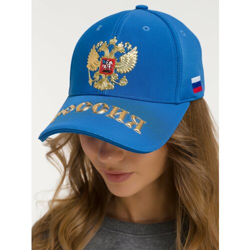 фото Бейсболка фокс спорт, размер универсальный, синий