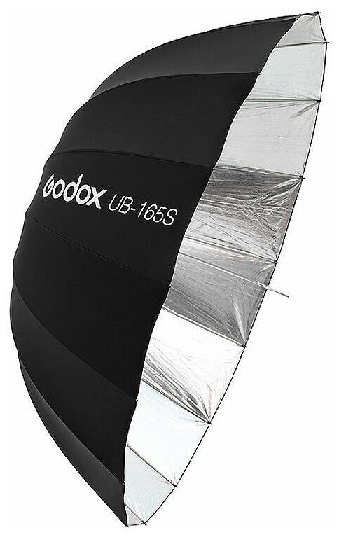 Фотозонт параболический Godox UB-165S серебро/черный