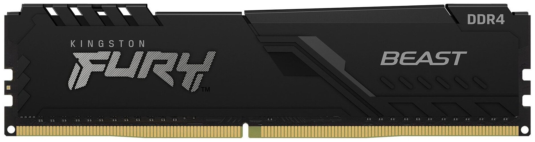 Оперативная память Kingston Fury Beast Black KF432C16BB/16 DDR4 - 1x 16ГБ 3200МГц, DIMM, Ret