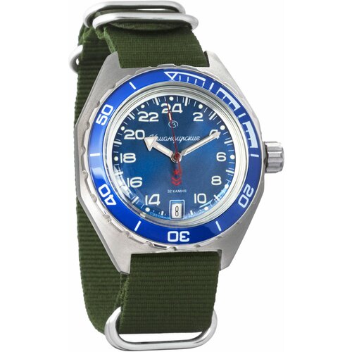 фото Наручные часы восток мужские наручные часы восток командирские 650547, зеленый