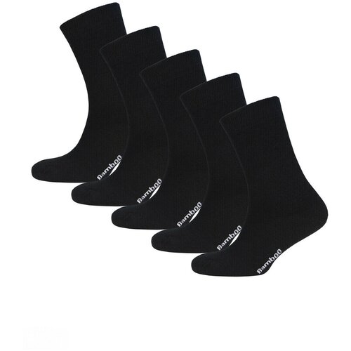Носки STATUS, 5 пар, размер 43-45, черный носки status 5 пар размер 45 47 черный