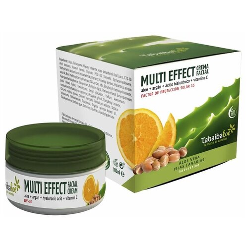 Tabaibaloe Крем для лица с spf 15, витамином С и алоэ 100 мл