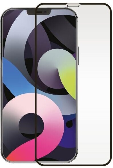 Защитное стекло для экрана VLP для Apple iPhone 12 mini, 64 х 131 мм, прозрачная, 1 шт, черный [vlp-25dgl20-54bk] Noname - фото №5