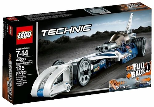 LEGO Technic 42033 Рекордсмен, 125 дет.