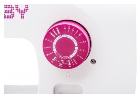 Швейная машина Comfort 120, белый/розовый - фотография № 6