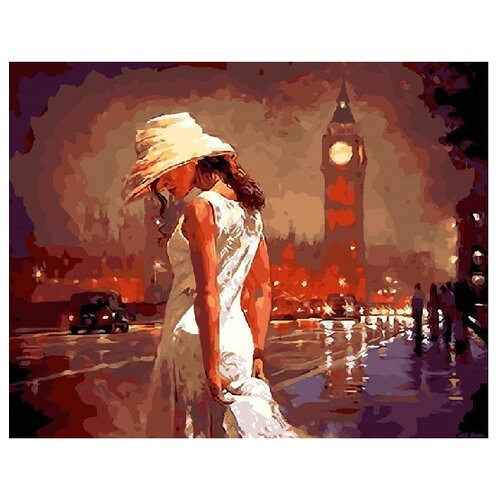 фото ВанГогВоМне Картина по номерам "Вечер в Лондоне", 40х50 см (ZX 22121)