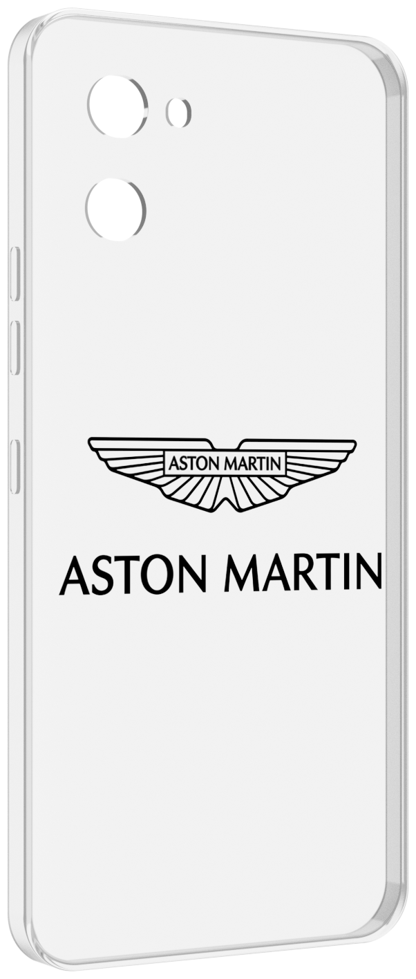 Чехол MyPads Aston-Martin мужской для UMIDIGI G1 задняя-панель-накладка-бампер