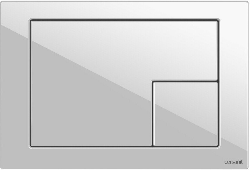 Кнопка смыва Cersanit CORNER белый (64077)