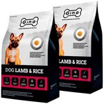 GINA ADULT DOG LAMB & RICE для взрослых собак с чувствительным пищеварением с ягненком и рисом 01616 (1 + 1 кг) - изображение