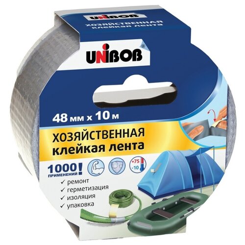 Клейкая лента Хозяйственная UNIBOB 48мм х 10м