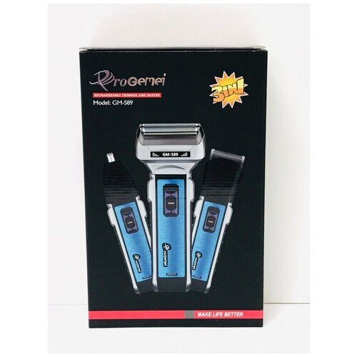 Электробритва триммер Gemei GM-589 3 в 1 113500₽