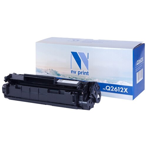 картридж galaprint nv q2612x 3500стр черный Картридж NV Print Q2612X для LJ 1010/1012/1015/1020/1022/3015/3020/3030