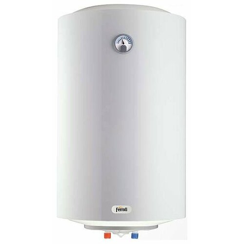 Накопительный электрический водонагреватель Ferroli E-Glasstech VBO 80 медный ТЭН белый 1135700₽