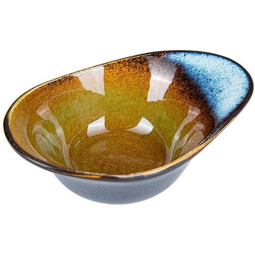 Соусник Corone Verde 135х90 мм, синий+зеленый