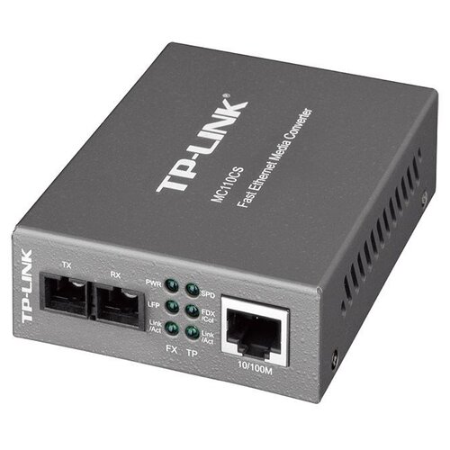 Медиаконвертер TP-LINK MC110CS V6 конвертер tp link fx tx mc110cs