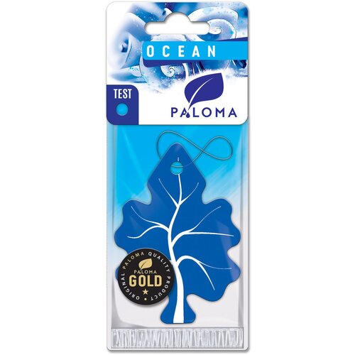 Освежитель подвесной сухой Paloma Gold Airfreshener OCEAN