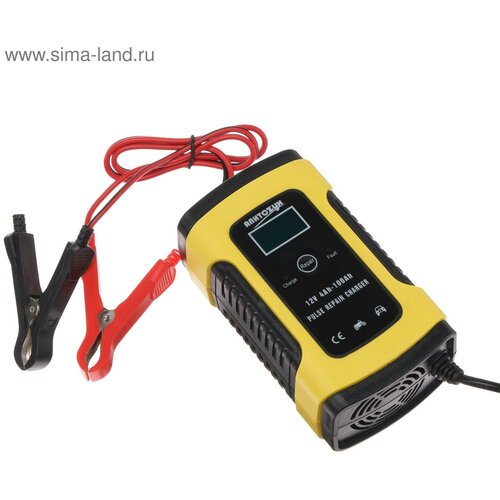 Зарядное устройство АКБ 12 В 6 А автомат 220 В 87 Вт LED дисплей 378700₽