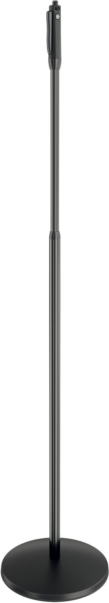 K&M 26200-300-55 Elegance прямая микрофонная стойка с пневматической системой регулировки высоты, круглое основание, высота 1055-1735 мм, цвет черный
