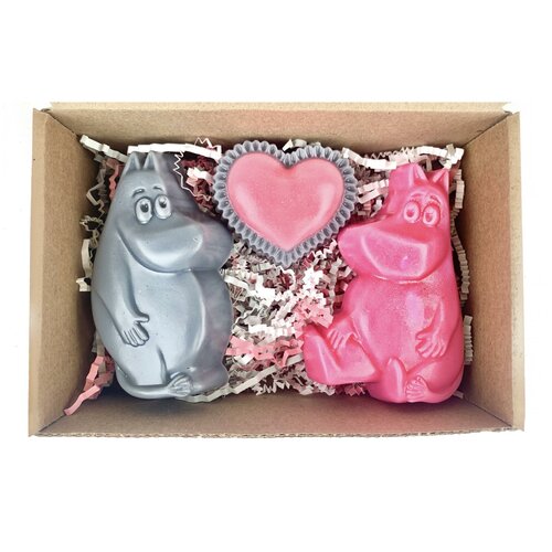 Мыло ручной работы ко Дню Святого Валентина 14 февраля Я тебя люблю 300г/13*18*8 см