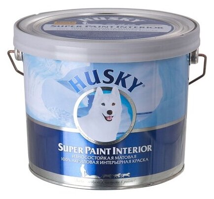 Краска акриловая HUSKY Super Paint Interior