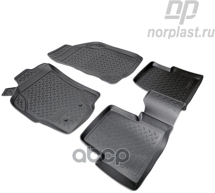 Коврики В Салон Полиуретан Norplast Fiat Albea, Rus 2001- Черный Комплект Npl-Po-21-01 NORPLAST арт. NPL-Po-21-01