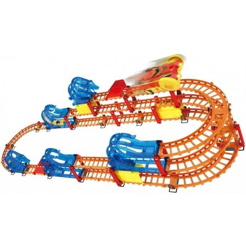фото Автотрек детский с подсветкой (длина трассы 5 метров, 2 машинки) cs toys