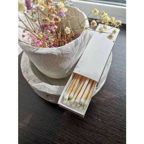 Спички для свечей длинные 85мм, цветные, белые