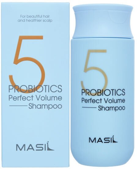 MASIL 5 PROBIOTICS PERFECT VOLUME SHAMPOO Шампунь для увеличения объема волос с пробиотиками 150мл