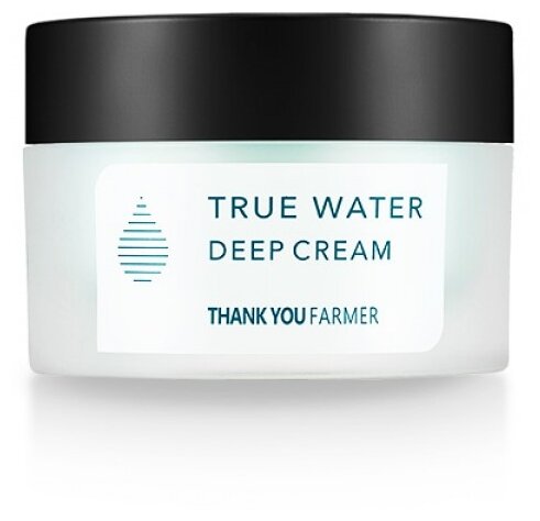 Thank You Farmer True Water Deep Cream Глубоко увлажняющий крем для лица, 50 мл