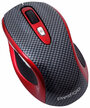 Беспроводная компактная мышь Prestigio S size Mouse PJ-MSL1W Carbon-Red USB