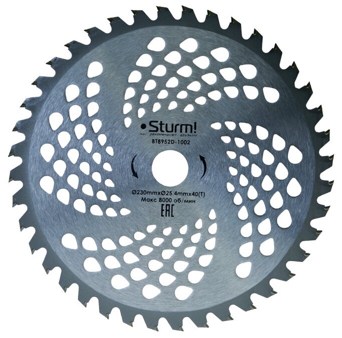 Нож/диск Sturm! BT8952D-1002 25.4 мм