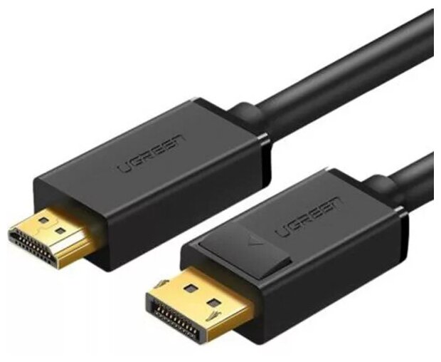 Кабель Ugreen DP101 DisplayPort - HDMI (3 метра) чёрный (10203)