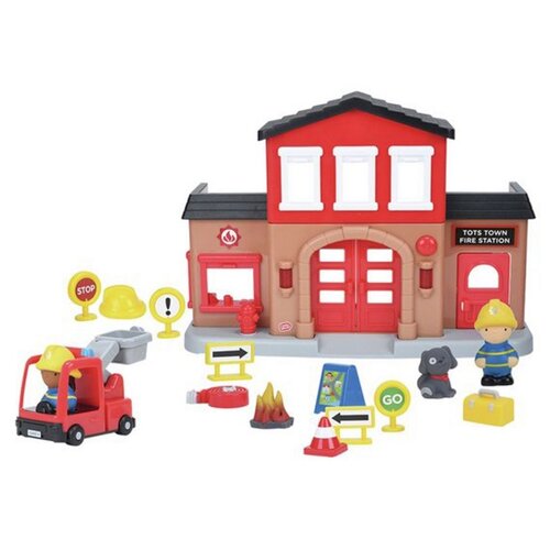 фото Игровой набор "пожарная станция" (15 предметов) playgo