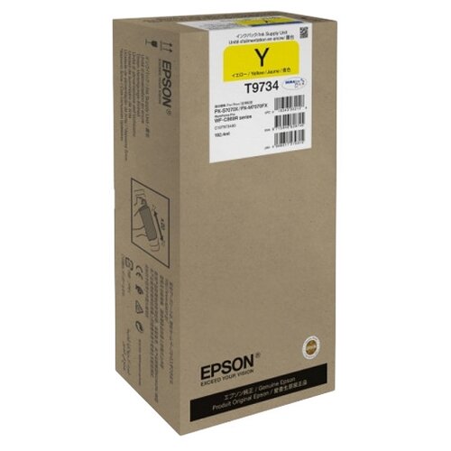 Картридж Epson C13T973400, 22000 стр, желтый