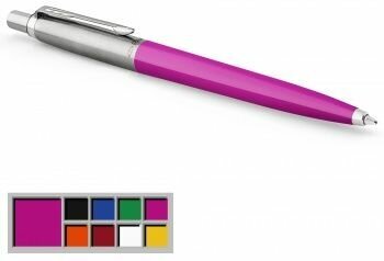 Ручка Parker шариков. Jotter Color (2075996) розовый M син. черн. блистер