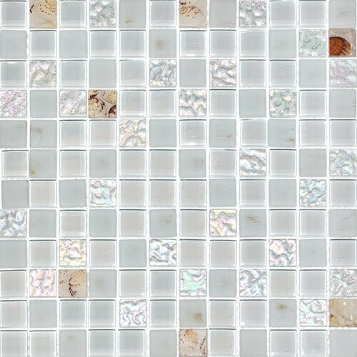 Мозаика Colori Viva Milan Серая Стеклянная 2.3x2.3 30x30 CV10029