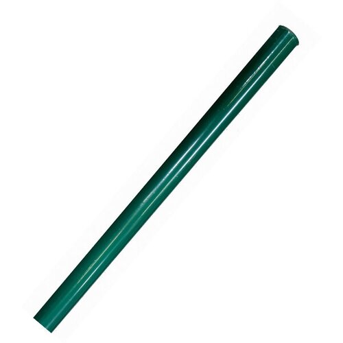 Столб для забора d51 мм 2,5 м зеленый RAL 6005 столб для забора 62х55х1 4 мм 3 м 4 отверстия зеленый ral 6005