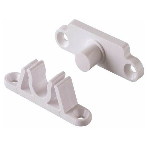 Защелка для москитной сетки, белая, 10 шт