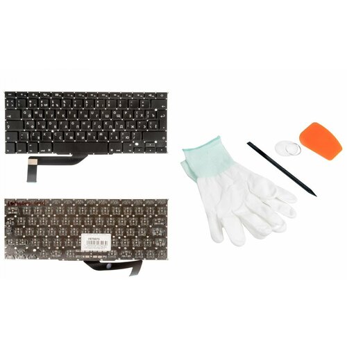 Keyboard Клавиатура для Apple MacBook Pro Retina 15 A1398 Mid 2012 - Mid 2015 ZeepDeep Haptic Г-образный Enter RUS 1408₽