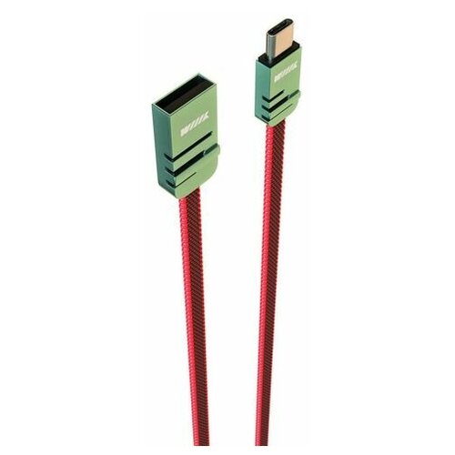 Кабель USB-Type-C красный 1м WIIIX