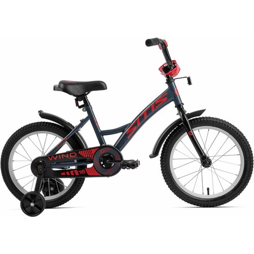 фото Велосипед sitis wind 16 (2023) green-black
