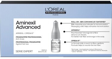 Лосьон против выпадения волос L`OREAL PROFESSIONNEL Aminexil Advanced, 10 х 6 мл