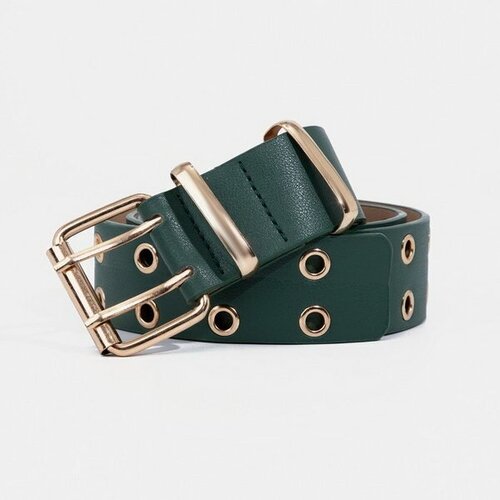 фото Ремень сима-ленд, размер 105, зеленый сима-лэнд