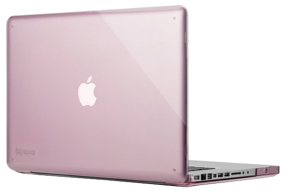 Speck Защитный чехол Speck SeeThru Blossom для MacBook Pro 15" 2006/12 светло-розовый, глянец SPK-A1217