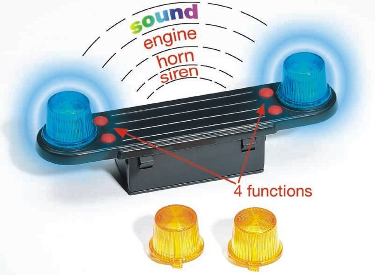 Модуль Bruder 02-801 со световыми и звуковыми эффектами для автомобилей