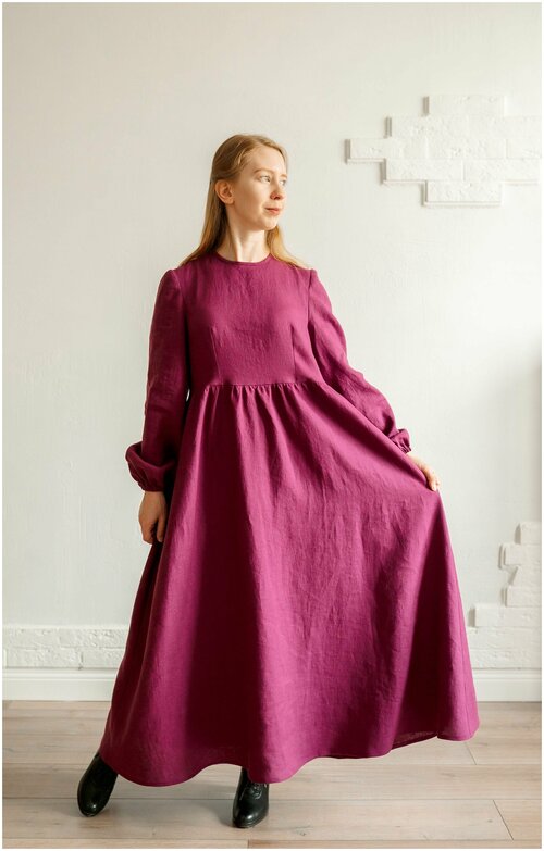 Платье Pianta Preferita, размер 42, фиолетовый